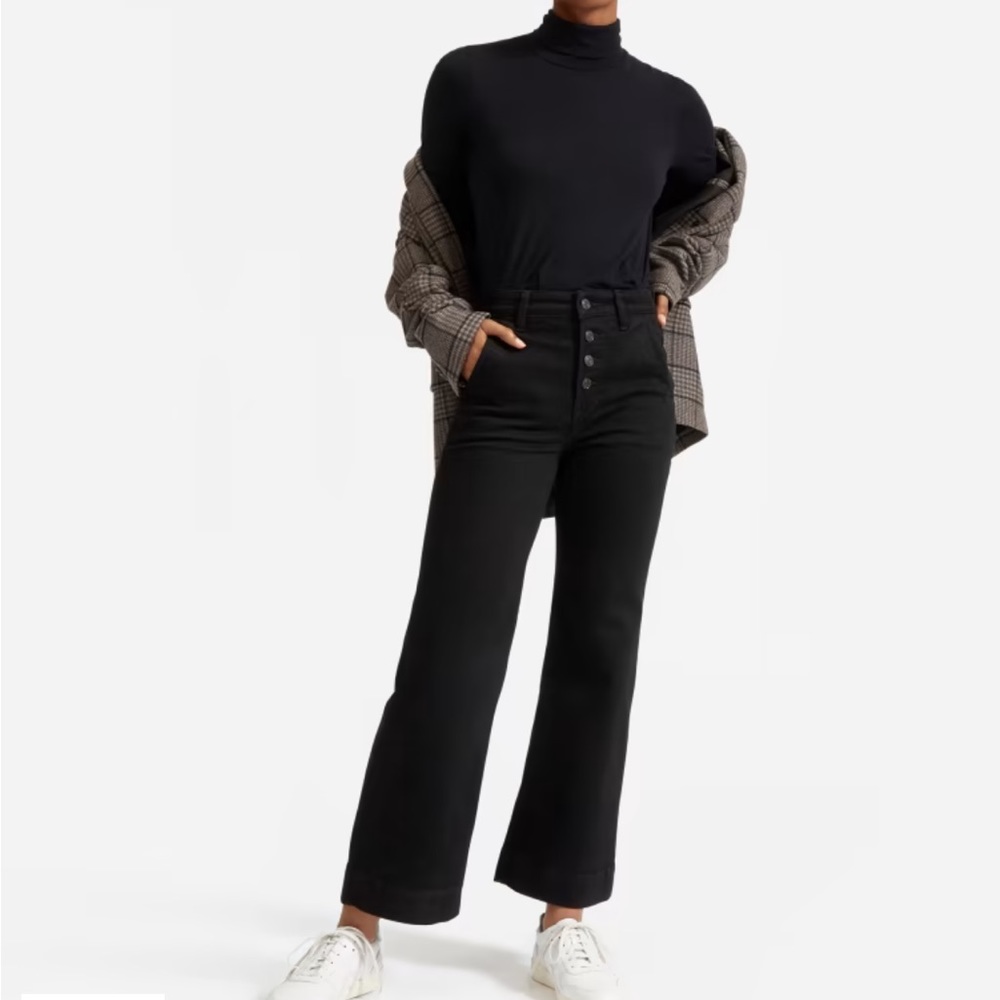 Everlane Women's High Rise Jeans - Black